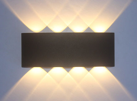 LED outdoor wall light